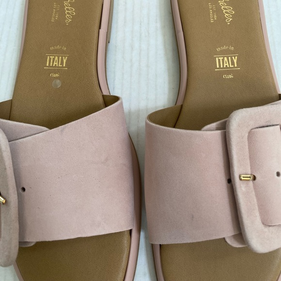 Seychelles Manhattan Slide Sandal in Blush Suede Revolve NWT No Box - Picture 5 of 7